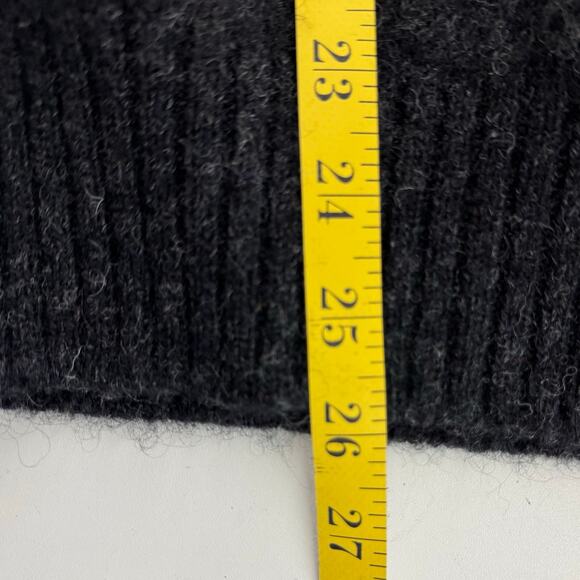 Vintage 1980s GAP Red Blue Crewneck Sweater Shetland 100% Shetland Wool Small - Picture 4 of 6